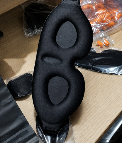 3D Blackout Eye Mask – Ultimate Comfort for Travel & Sleep